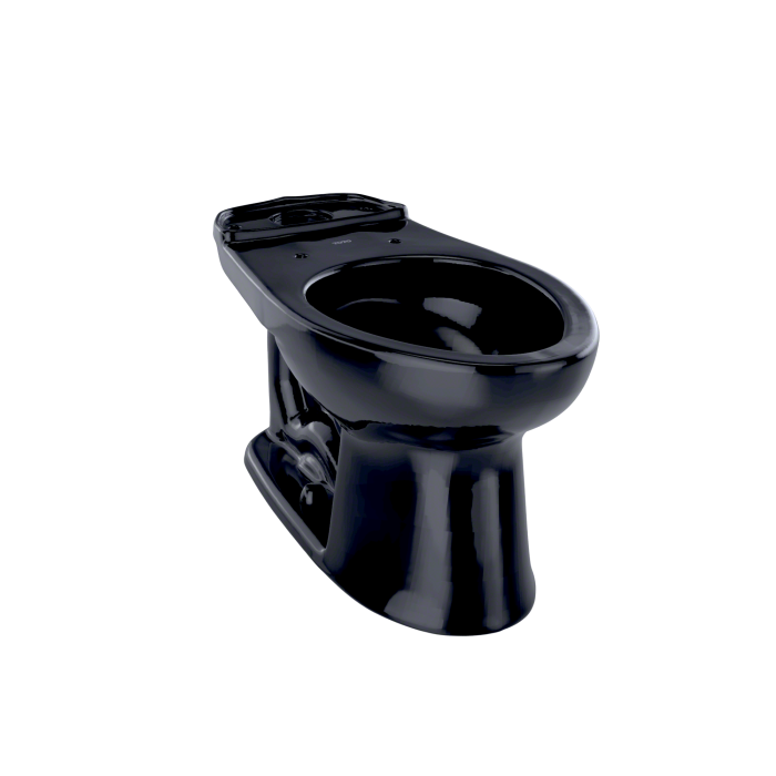 TOTO Eco Drake and Drake ADA Height Elongated Toilet Bowl, Ebony 