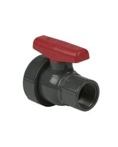 Spears 2411-015G Single Entry Ball Valve, 1-1/2 In Nominal, Fnpt End Style, Pvc Body, Buna-N Softgoods, Domestic