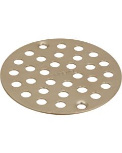 Moen 102763BN Kingsley™ 4 in. Brass Drain Cover in Brushed Nickel