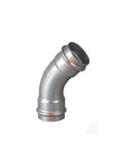 Viega 85450 3/4" Propress 304 Stainless 45° Elbow