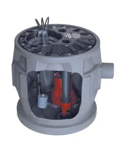 Liberty Pumps P382LE51-2/A2-EYE 1/2 HP, Simplex Sewage Package, 1 PH, 115V, 2'' Discharge, 25'' cord with NightEye wireless enabled alarm