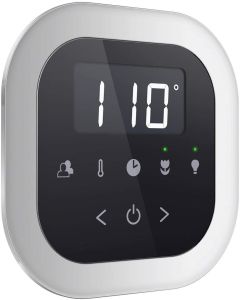 Mr Steam 104232RD-PC AirTempo Round Flush Mount Kit, Polished Chrome