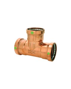 Viega 20774 Propress Xl-C Model 0918Xl, Pipe Tee, 4 X 3 X 2 In Nominal, Press End Style, Copper, Epdm Seal, Import