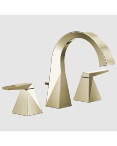 Delta 35546-PN-PR-MPU-DST Trillian™: Two Handle Widespread Bathroom Faucet