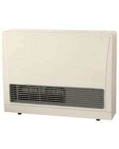 Rinnai R-EX22DTN Wall Furnace DT Natural Gas EnergySaver 8200 to 21500 BTUH Direct Vent Beige 81% AFUE Variable Speed 162.7 Cubic Feet per Minute