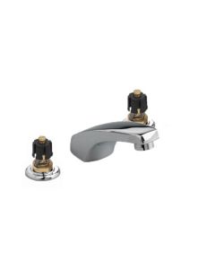 American Standard 4800.000.002 Double Handle Widespread Bathroom Faucet Less Handles and Drain from the Heritage Collection