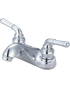 Pioneer L-7241 Two Handle Lavatory Faucet, Chrome Finish