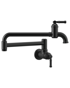Delta 1190LFL-BL Broderick™: Wall Mount Pot Filler