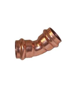 Apollo 10077672 806 3/4x3/4" 45 deg Elbow, Copper, Small Diameter, PxP