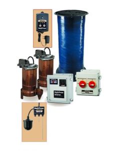 Liberty Pumps ELV280-D, 1/2HP, 1 Phase, 115V, Duplex Elevator Sump Pump System