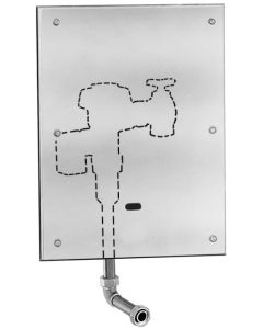 Sloan 195 ESS 0.125 GPF Rear Spud Single Flush Concealed Sensor Hardwired Urinal Flushometer