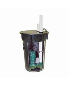 Zoeller 912-0114 Preassembled Simplex Sewage Package System, 2 In Outlet