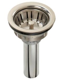 Just Manufacturing JB99 304 Stainless Steel Drain with Cup Strainer