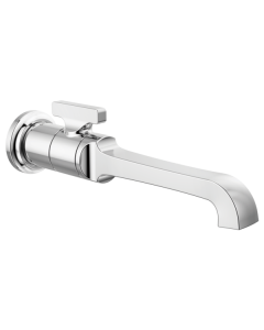 Delta T3589LF-PR-WL Tetra™: Single Handle Wall Mount Bathroom Faucet Trim