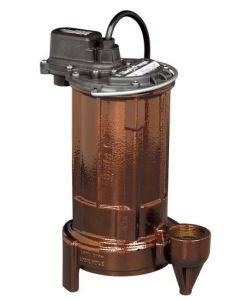 Liberty Pumps EV280 Automatic Elevator Sump Pump w/ Wide Angle Float Switch, 25' cord, 1/2 HP, 115V