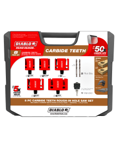 Diablo DHS4625CTR Diablo 4-5/8" Demo Demon™ Carbide Teeth Rough-In Hole Saw