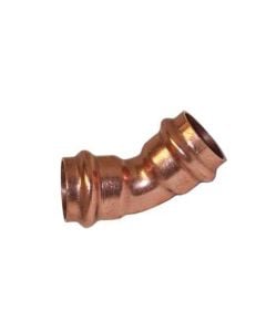 Apollo 10077674 806 1x1" 45 deg Elbow, Copper, Small Diameter, PxP