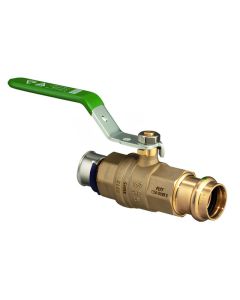 Viega 87870 PureFlow Press Ball Valve Zero Lead, P x P - Model 2882.1ZL