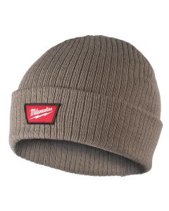 Milwaukee M750N M750 Cuffed Beanie, One Size, Brown, Acrylic, Pullover Closure