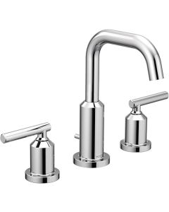 Moen TV6142 Gibson Chrome Two-Handle High Arc Widespread Bathroom Sink Faucet