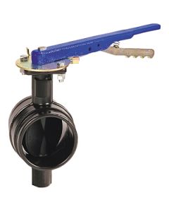 Milwaukee UPGG-245E-800 Mechanical Style Butterfly Valve, 8 in Nominal