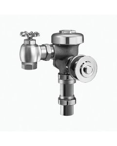 Sloan 3781647 150 Single-Flush Manual Concealed Flushometer, 1.28 gpf, 1 in IPS Inlet, 15 to 80 psi, Rough Brass