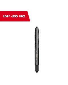 Milwaukee 1532830 1/4"-20 NC Straight Flute Plug Tap