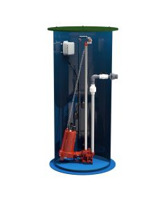 Liberty Pumps 3096LSG202-48 2 hp, Simplex Grinder Package, 1PH 208-230V, 1 1/4'' Discharge with 30'' x 96''