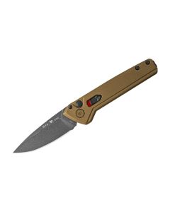 Buck Knives 0838BRS1 Deploy AUTOMATIC - 3.25" Drop Point 154CM Armor Black Cerakote Finish Blade