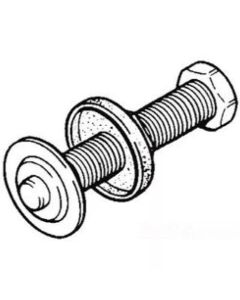 Sloan 303143 C-9-AWB Push Button Assembly, 13-3/4"