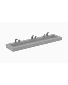 Sloan ELGR-83000 SloanStone 3-Station Wall-Mounted Gradient Sink