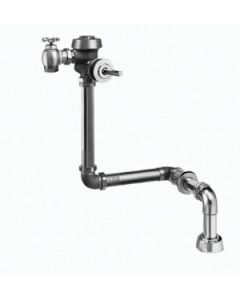 Sloan 3911267 Royal 3911267 142 Single-Flush Manual Concealed Flushometer, 1.28 gpf, 1 in IPS Inlet, 1-1/2 in Spud, 15 to 80 psi, Rough Brass