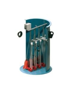 Liberty Pumps Q4896LSGX204-24 2 hp, 2-Stage Quadplex Grinder Package