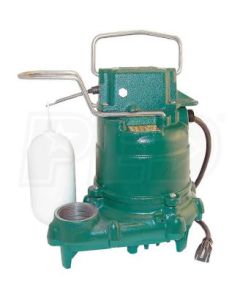 Zoeller 53-0020  M53 - 1/3 HP Cast Iron Submersible Sump Pump w/ Vertical Float Switch w/ 50' Cord