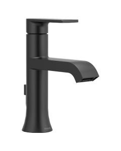 Moen 6706BL Genta LX Matte black one-handle high arc bathroom faucet