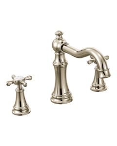 Moen TS22101NL Weymouth Deck Mounted Roman Tub Filler Trim