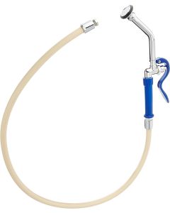 American Standard 7866.115.002 Heritage Single Handle Wall Mount Bedpan Cleanser in Polished Chrome with Hose and Nozzle Hook