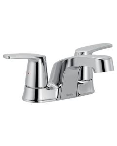 Moen 6499572 Chateau Chrome two-handle low arc bathroom faucet
