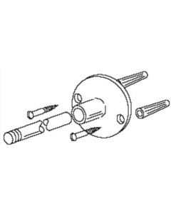 Sloan 3345054 EL-518-A Flushometer Positioning and Support Kit, 1 in ES-S