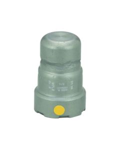 Viega 25736 MegaPress G Model 6656, Pipe Cap, 3/4 in, Press, Carbon Steel, HNBR Seal, Import