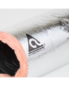 Atco Flexduct 13102414 - 14" x 25' R-8 Bagged Flex Duct With Silver Jacket