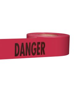 Milwaukee Tool 71-1004 1000 Ft. Red Barricade Tape-Danger