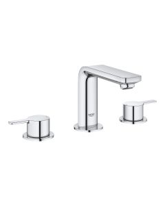Grohe 2057800A Lineare 8" Widespread Two-Handle Bathroom Faucet in StarLight Chrome, Medium W