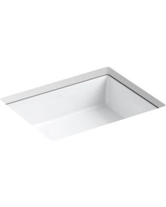 Kohler 2882-0 Verticyl 19-3/4 in. Rectangle Undermount Bathroom Sink in White