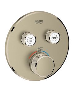 Grohe 29137EN0 Grohtherm Smart Control Dual Function Thermostatic Trim Module, Brushed Nickel