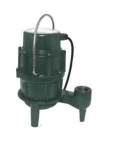 Zoeller 805-0005, Model Bn805, Shark Series, Grinder Pump With Piggyback Float Switch, 3/4 Hp, 115 Volts, 1 Phase, 1-1/4" Npt Vertical Discharge, 40 Gpm Max, 45 Ft Max Head, 15 Ft Cord, Automatic