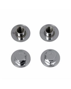 American Standard 7381285-200.0070A Toilet Bolt Caps, For Use With Wall Hung Toilets, Chrome Plated, Import