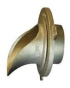 Josam 25010 Downspout Nozzle With Wall Flange, For Use With Floor Drain, 4 in Pipe, Bronze