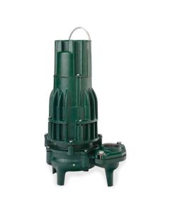 Zoeller 4295-0007 Model J4295 High Head Sewage Dewatering Double Seal Pump 2.0 Hp 200V 3Ph 20' Cord Manual