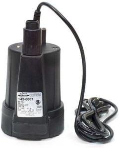 Zoeller-42-0007 Floor-Sucker-Ii-Utility-Pump-1/6-Hp & 9-Ft-Cord